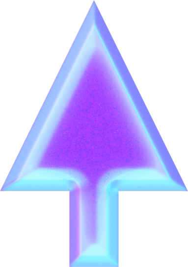 arrow hologram y2k